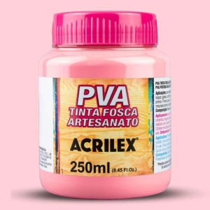 Tinta Plastica PVA Fosca 250ml ACRILEX