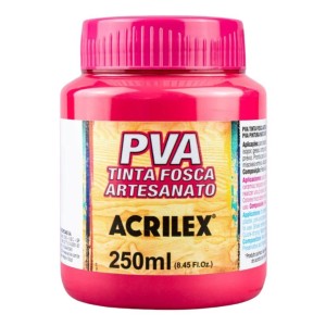 Tinta Plastica PVA Fosca 250ml ACRILEX