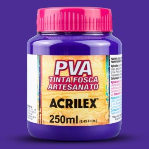 Tinta Plastica PVA Fosca 250ml ACRILEX