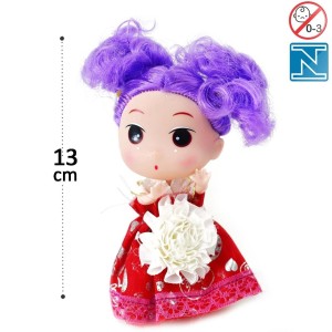 Boneca Princesa Linda Bell Cores Sortidas ARK TOYS