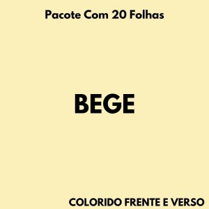Color Set 48x66cm Pacote Com 20 Folhas