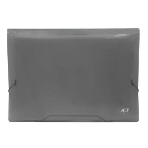 Pasta Sanfonada Plastica A4 12 Divisorias Fume 235X330mm Ref.1024 ACP