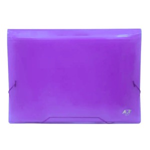 Pasta Sanfonada Plastica A4 12 Divisoria Cristal 235X330mm Ref.1024 ACP