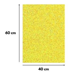 Eva Glitter 40X60cm Pacote Com 5 Folhas