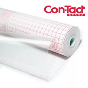 PLASTICO AUTOADESIVO TRANSPARENTE 45CMX1MT - METRO - CONTACT ORIGINAL