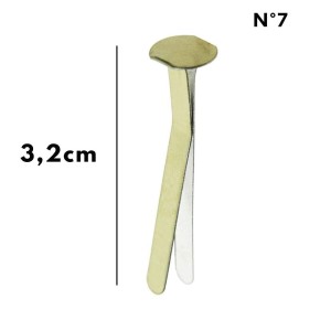 COLCHETE N°7 32mm C/72 Unidades