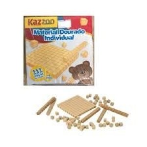 MATERIAL DOURADO C/111 MADEIRA CX 1278 KAZ