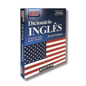 Dicionario Ingles/Portugues Kaz Editora Scottini