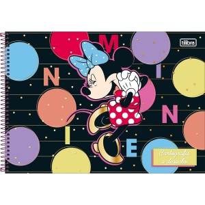 CADERNO DESENHO 80FLS MINNIE TILIBRA
