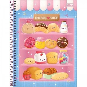 CADERNO UNIVERSITARIO 1 MATERIA 80FLS TASTE TILIBRA