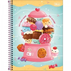CADERNO UNIVERSITARIO 1 MATERIA 80FLS TASTE TILIBRA