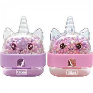 Apontador 1 Furos Com Depósito Unicornio TILIBRA