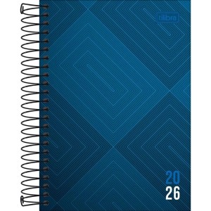 Agenda 2026 Diária Zip Espiral TILIBRA