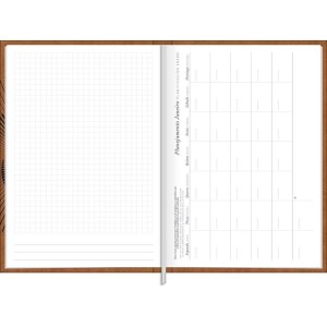 Agenda Permanente Diária Pratika Cores Brochura TILIBRA