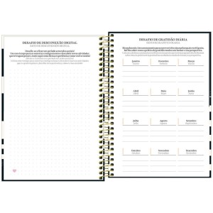 Agenda 2026 Planner Semanal / Mensal West Village Espiral TILIBRA