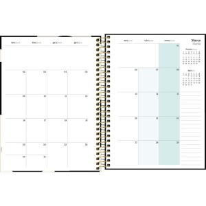 Agenda 2026 Planner Semanal / Mensal West Village Espiral TILIBRA