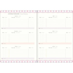 Agenda 2026 Planner Mensal Soho Grampeada TILIBRA