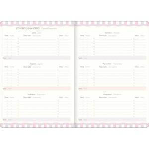 Agenda 2026 Planner Mensal Soho Grampeada TILIBRA