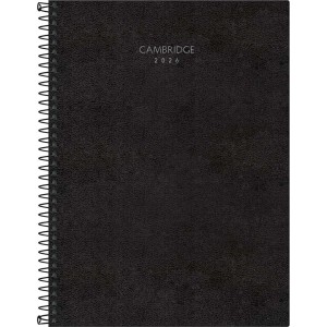 Agenda 2026 Planner Semanal / Mensal Cambridge Espiral C/80 folhas TILIBRA
