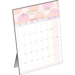 Calendário De Mesa 2026 Soho TILIBRA