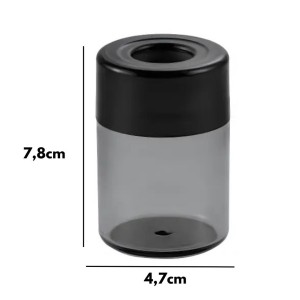 Porta Clips Preto Com Imã ACRIMET