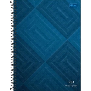 CADERNO QUADRICULADO ESPIRAL 10X10MM 96FLS UNIVERSITARIO D+ CAPA DURA TILIBRA