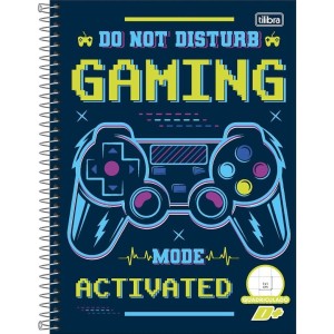 Caderno Quadriculado Espiral 10x10mm 96fls Universitario D+ Capa Dura TILIBRA