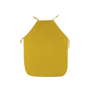 Avental Escolar Emborrachado Amarelo 40mmX45mm KAZ