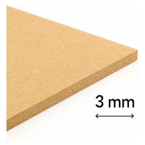 Placa MDF 3mm 30x30cm