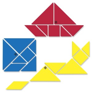 Tangram em EVA Quadrado 12x12cm SELLER