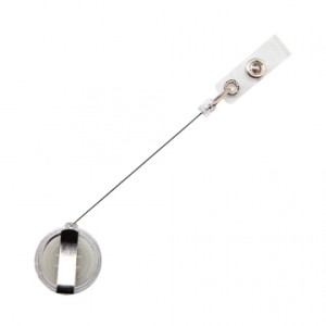 PRESILHA RETRATIL P/CRACHA TIPO CLIP CRISTAL YES