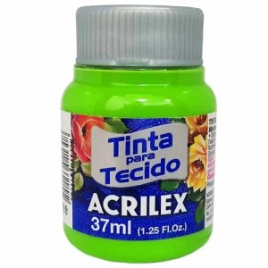 TINTA TECIDO 37ML VERDE FOLHA ACRILEX