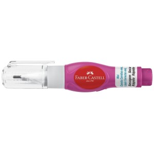 CANETA CORRETIVA 4ML MINI ROSA FABER CASTELL