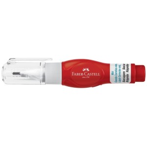 CANETA CORRETIVA 4ML MINI VERMELHO FABER CASTELL