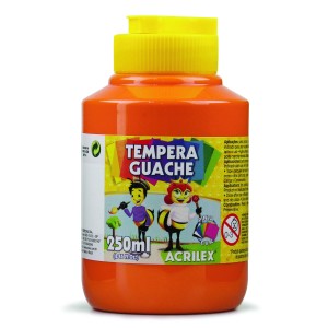 Guache 250ml Laranja ACRILEX